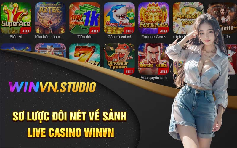 Sơ lược đôi nét về sảnh live casino Winvn